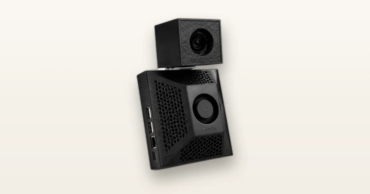 The Presently device: compute unit with its detachable camera module